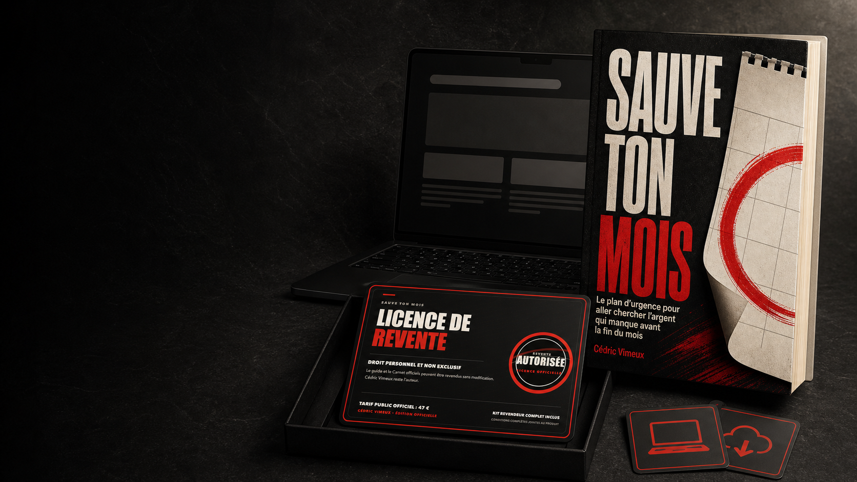 Le guide SAUVE TON MOIS et sa licence de revente